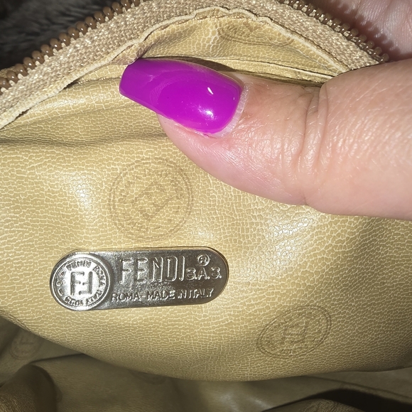 Vintage Fendi Zucca Crossbody Bag - Picture 7 of 7